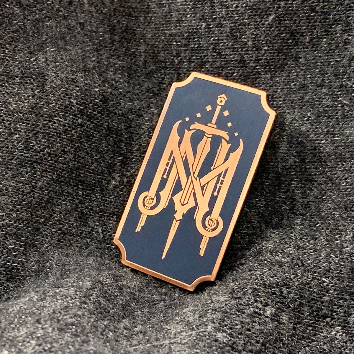 Critical Role Pin No. 3 - Mighty Nein Crest Pin - Image 2